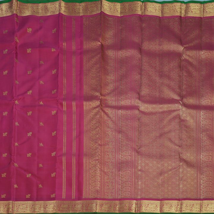 Hayagrivas Handloom Maroonish-Pink Kanjivaram Silk Saree KBFL250G1-1-BF250-SBS