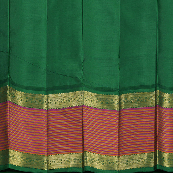 Hayagrivas Handloom Light Green Kanjivaram Silk Saree KBFL255G1-1-BF255-SBS