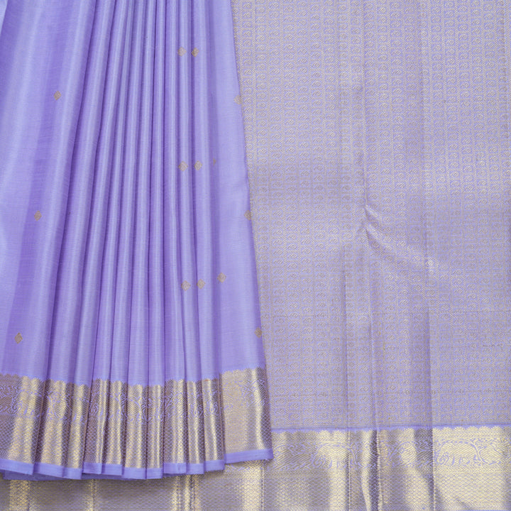 Hayagrivas Handloom Lavender Kanjivaram Silk Saree KBFL283H1-1-BF283-SBS