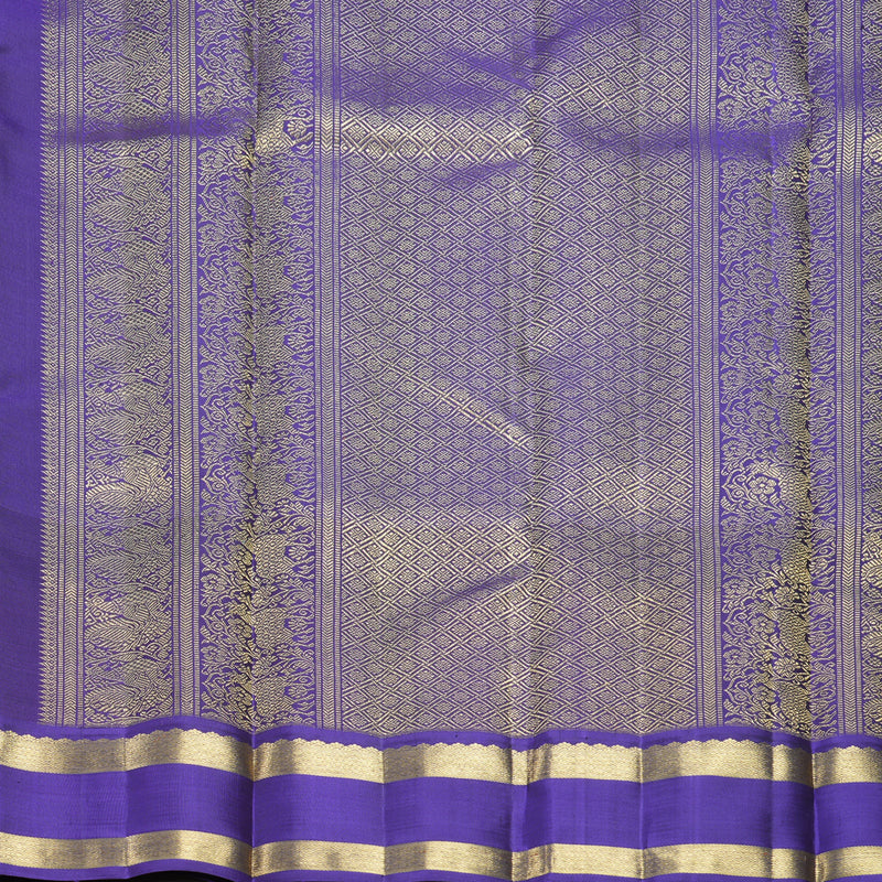 Hayagrivas Handloom Honey Brown Kanjivaram Silk Saree with Multicolour Border KBFL285H1-1-BF285-SBS