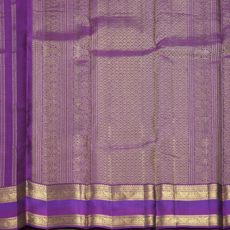 Hayagrivas Handloom Purple Kanjivaram Silk Saree KBFL289H1-1-BF289-SBS