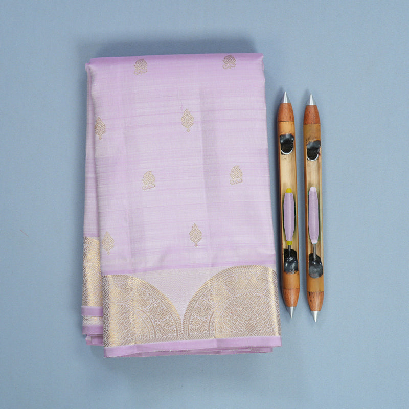 Hayagrivas Handloom Lilac Kanjivaram Silk Saree KBFL299H1-1-BF299-SBS