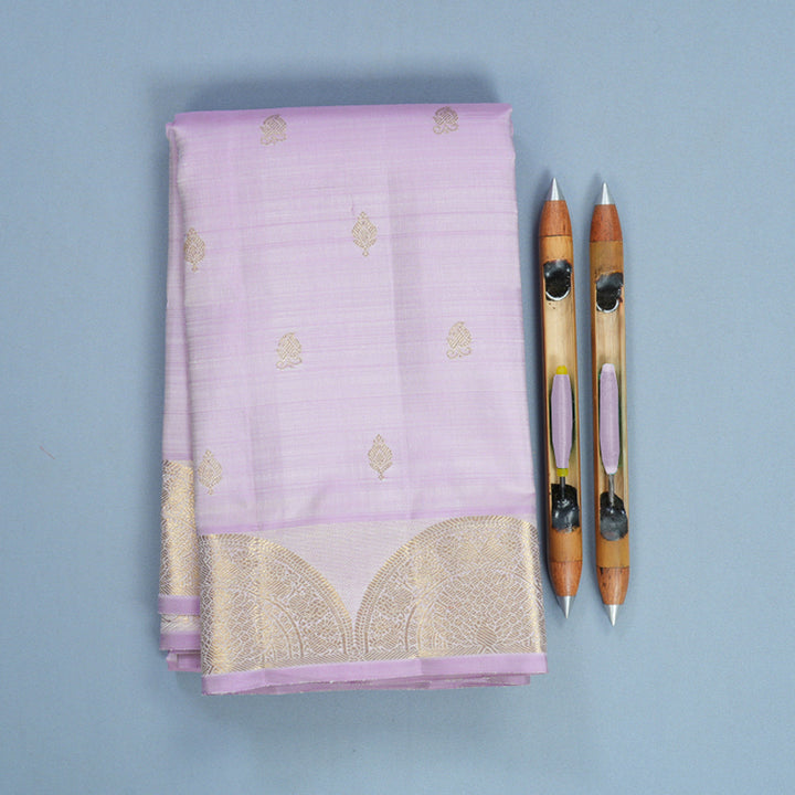 Hayagrivas Handloom Lilac Kanjivaram Silk Saree KBFL299H1-1-BF299-SBS
