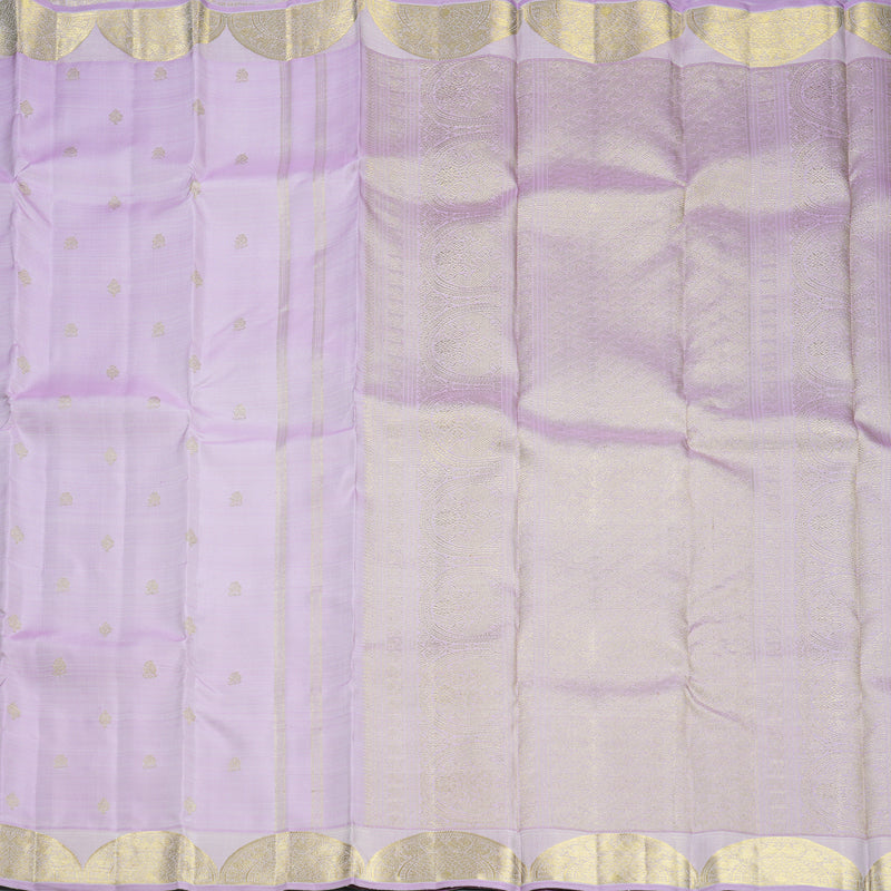 Hayagrivas Handloom Lilac Kanjivaram Silk Saree KBFL299H1-1-BF299-SBS