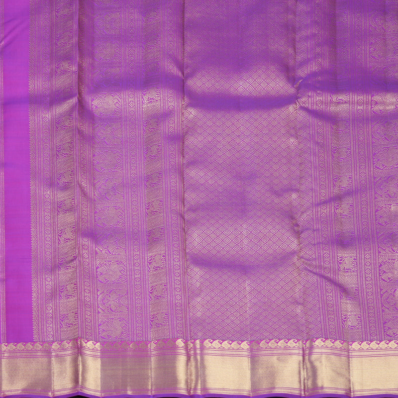 Hayagrivas Handloom Purple Kanjivaram Silk Saree KBFL301H1-1-BF301-SBS
