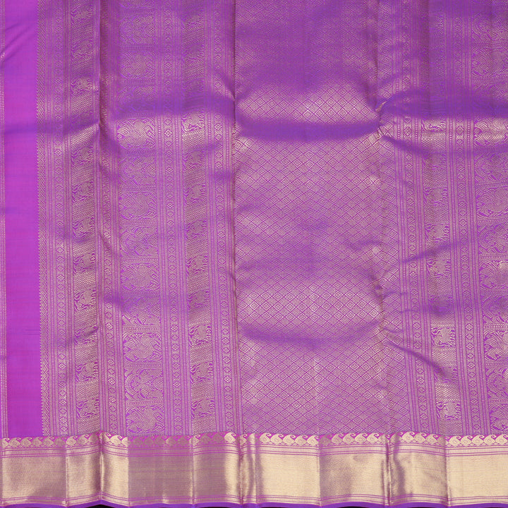 Hayagrivas Handloom Purple Kanjivaram Silk Saree KBFL301H1-1-BF301-SBS
