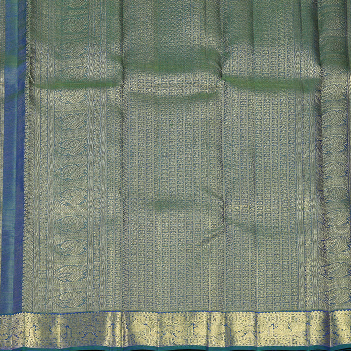 Hayagrivas Handloom Mayilkazhuthu Kanjivaram Silk Saree KBFL306H1-1-BF306-SBS
