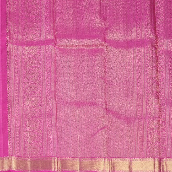 Hayagrivas Handloom Rani Pink Kanjivaram Silk Saree KBFL310H1-1-BF310-SBS