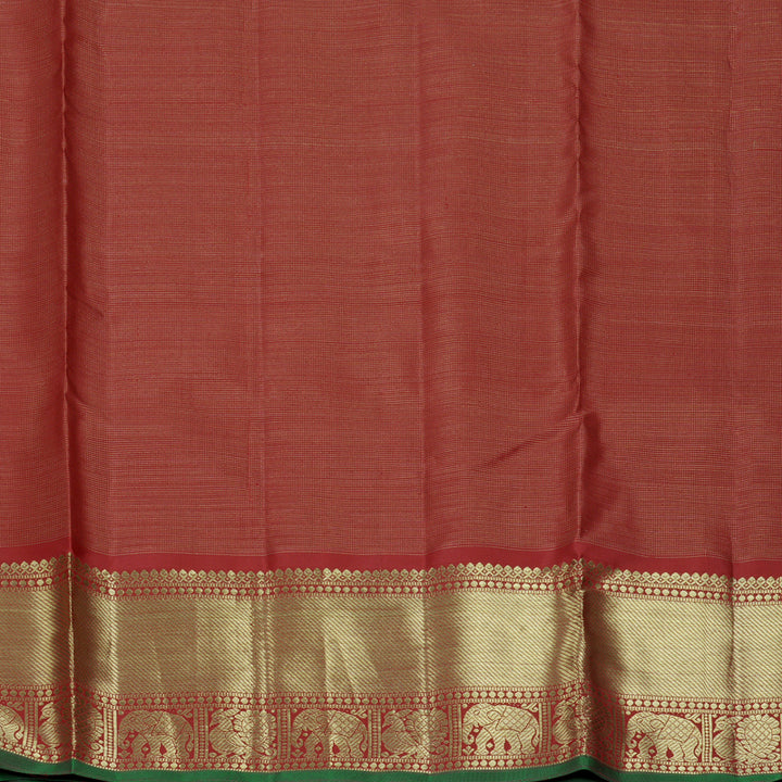 Hayagrivas Handloom Maroon Ten Yards Silk Saree KBFL315I1-1-BF315-SBS