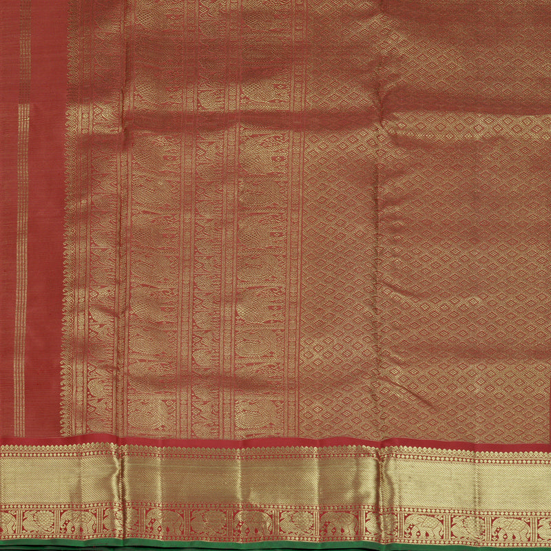 Hayagrivas Handloom Maroon Ten Yards Silk Saree KBFL315I1-1-BF315-SBS