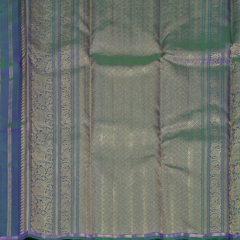 Hayagrivas Handloom Mayilkazhuthu Kanjivaram Silk Saree KBFL321I1-1-BF321-SBS