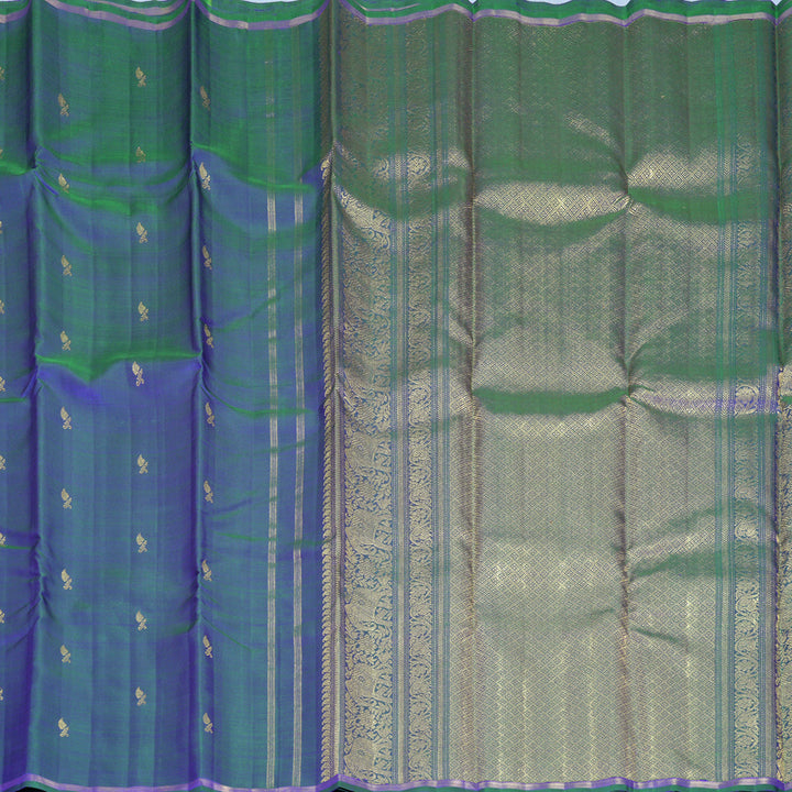 Hayagrivas Handloom Mayilkazhuthu Kanjivaram Silk Saree KBFL321I1-1-BF321-SBS