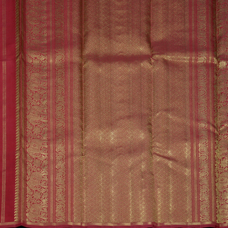Hayagrivas Handloom Maroon Kanjivaram Silk Saree KBFL322I1-1-BF322-SBS