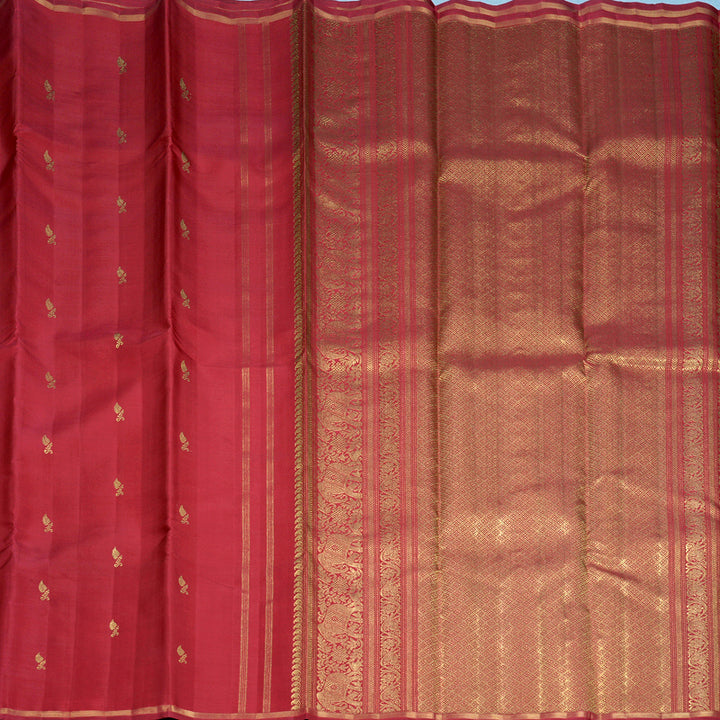 Hayagrivas Handloom Maroon Kanjivaram Silk Saree KBFL322I1-1-BF322-SBS