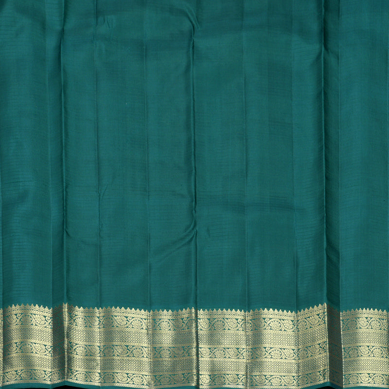 Hayagrivas Handloom Sandal Kanjivaram Silk Saree with Rama Green Border KBFL323I1-1-BF323-SBS