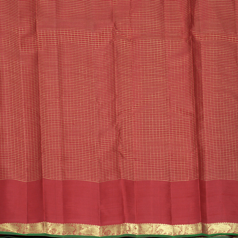 Hayagrivas Handloom Maroon Kanjivaram Silk Saree KBFL333I1-1-BF333-SBS
