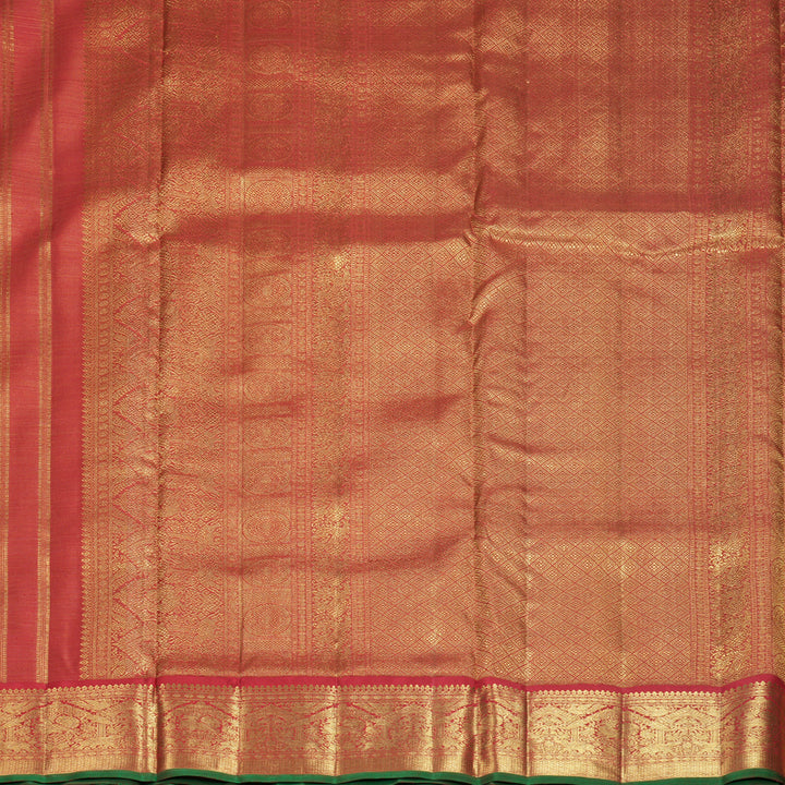 Hayagrivas Handloom Maroon Ten Yards Silk Saree KBFL348I1-1-BF348-SBS