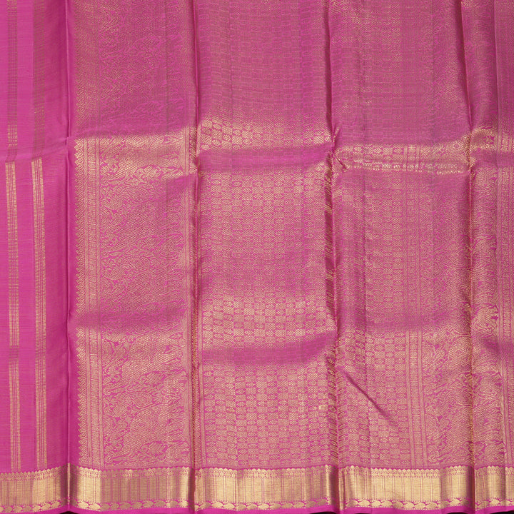 Hayagrivas Handloom Magenta-Pink Kanjivaram Silk Saree KBFL358I1-1-BF358-SBS