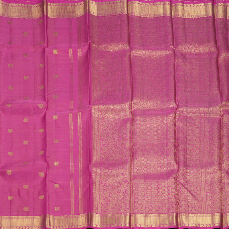 Hayagrivas Handloom Magenta-Pink Kanjivaram Silk Saree KBFL358I1-1-BF358-SBS