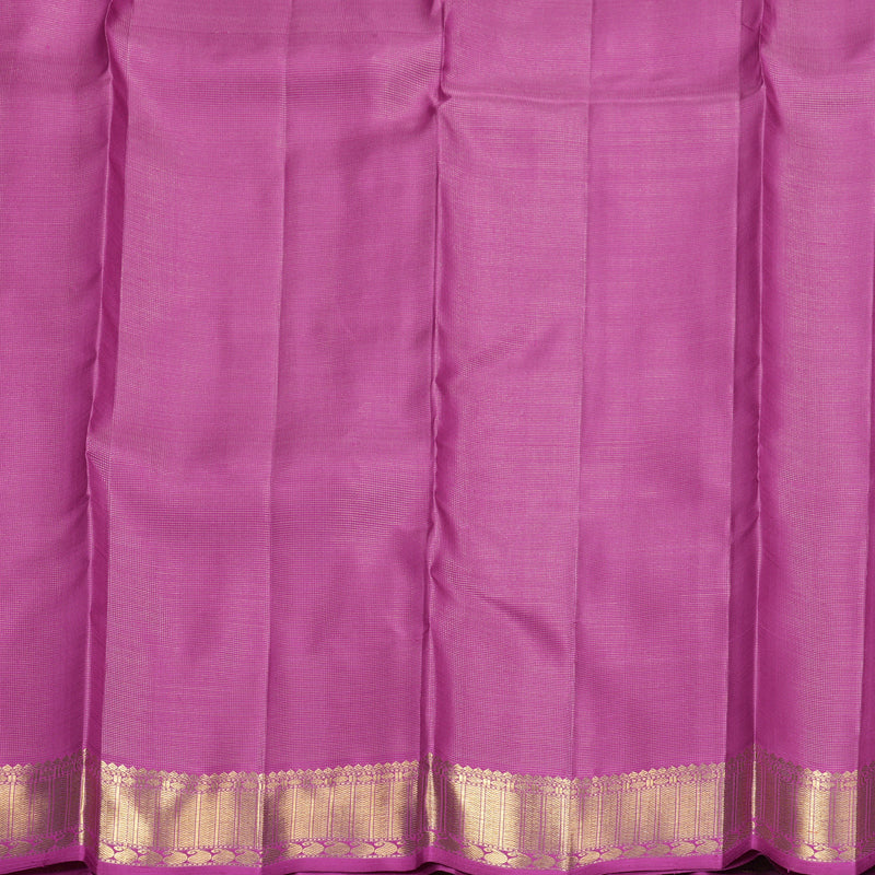 Hayagrivas Handloom Vadamalli Purple Kanjivaram Silk Saree KBFL369I1-1-BF369-SBS