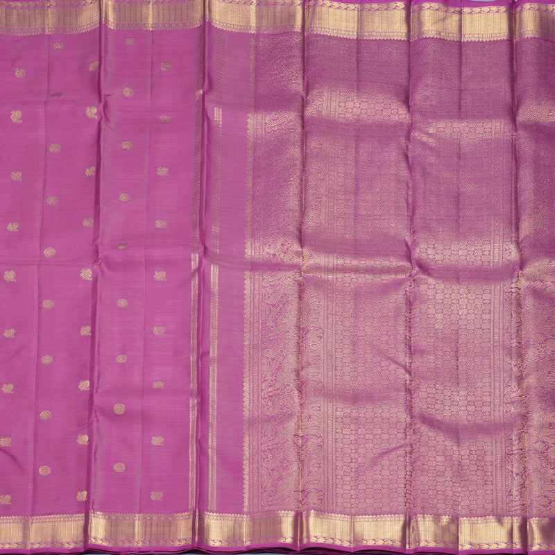 Hayagrivas Handloom Vadamalli Purple Kanjivaram Silk Saree KBFL369I1-1-BF369-SBS