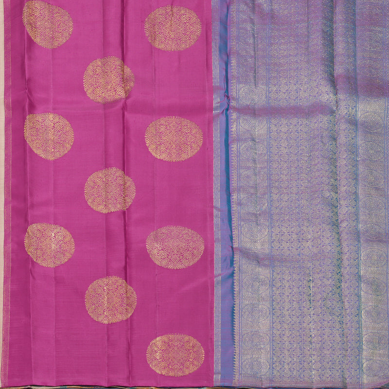 Hayagrivas Handloom Sandal Kanjivaram Silk Saree KBFL375I1-1-BF375-SBS