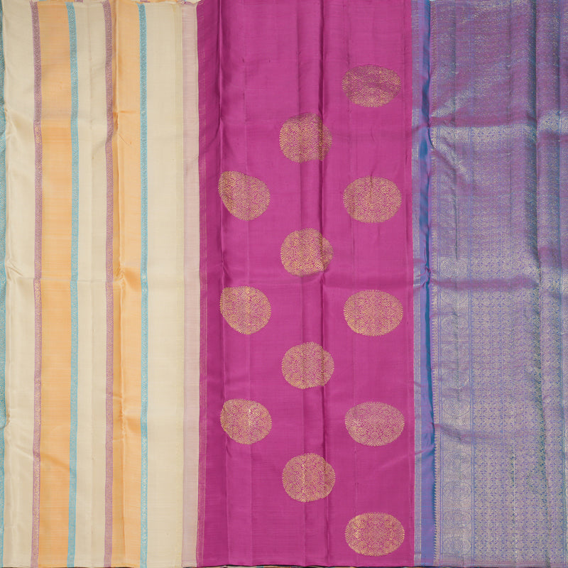 Hayagrivas Handloom Sandal Kanjivaram Silk Saree KBFL375I1-1-BF375-SBS