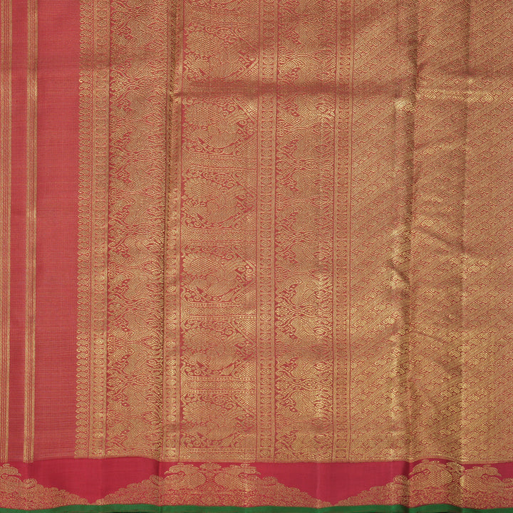 Hayagrivas Handloom Maroon Ten Yards Silk Saree KBFL379I1-1-BF379-SBS