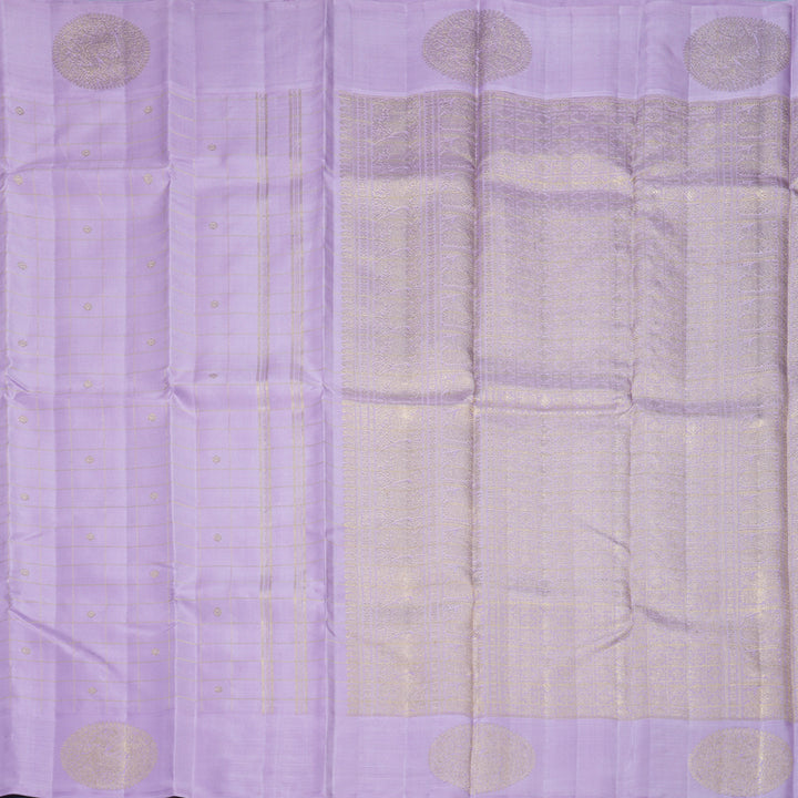Hayagrivas Handloom Lilac Kanjivaram Silk Saree KBFL380I1-1-BF380-SBS