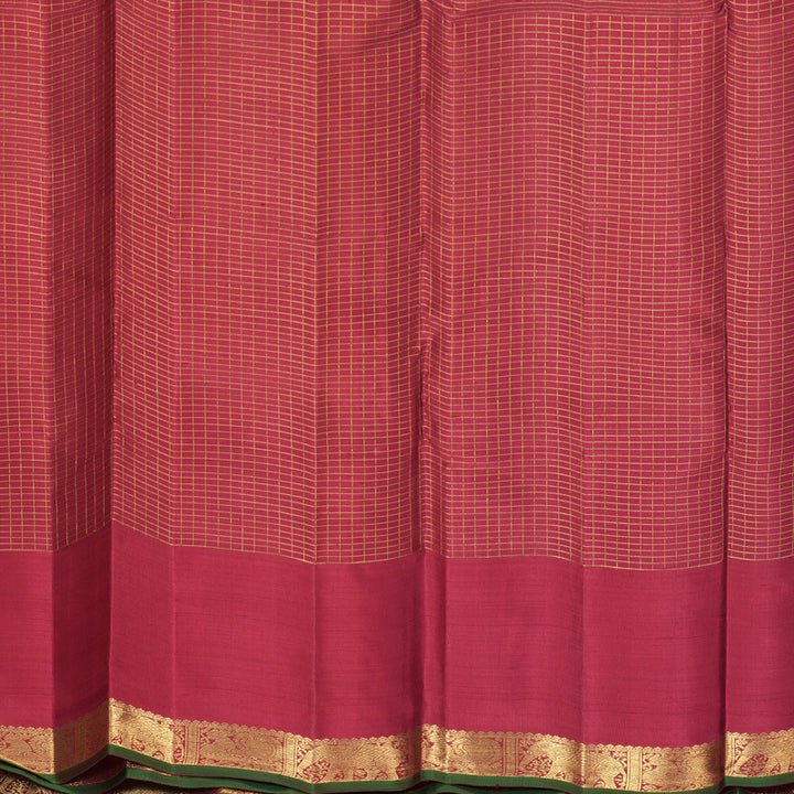 Hayagrivas Handloom Maroon Kanjivaram Silk Saree KBFL381I1-1-BF381-SBS