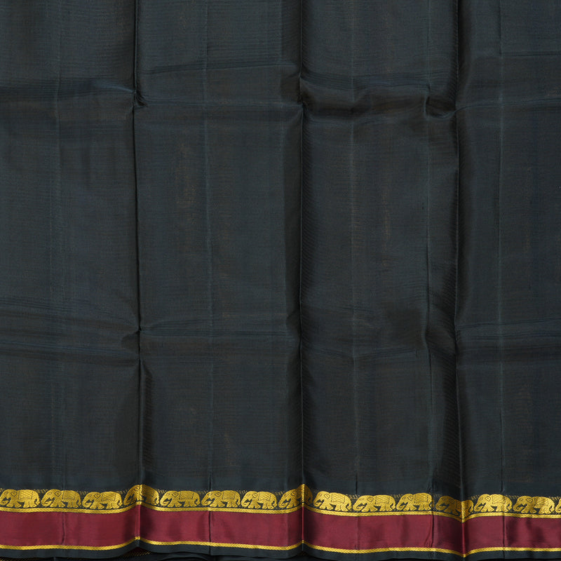 Hayagrivas Handloom Honey Mustard Kanjivaram Silk Saree KSBE101B1-2