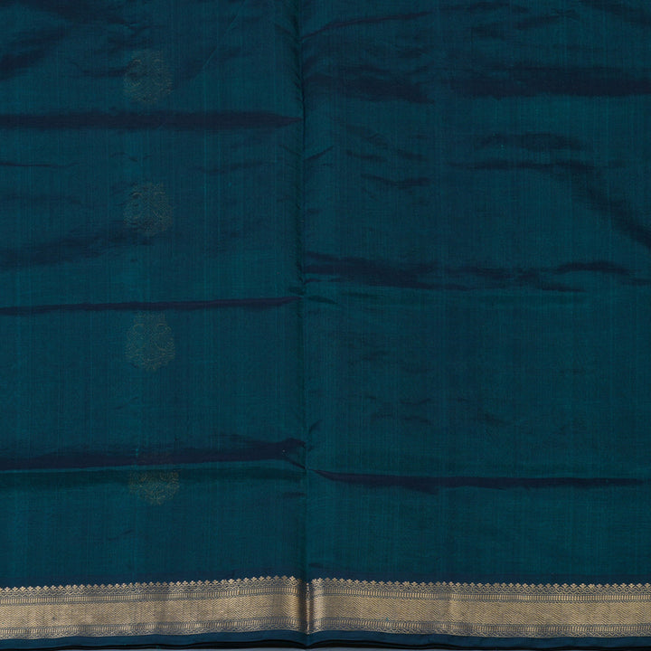 Hayagrivas Rama Blue Kanchi Silk Cotton Saree KSBE107B10-3