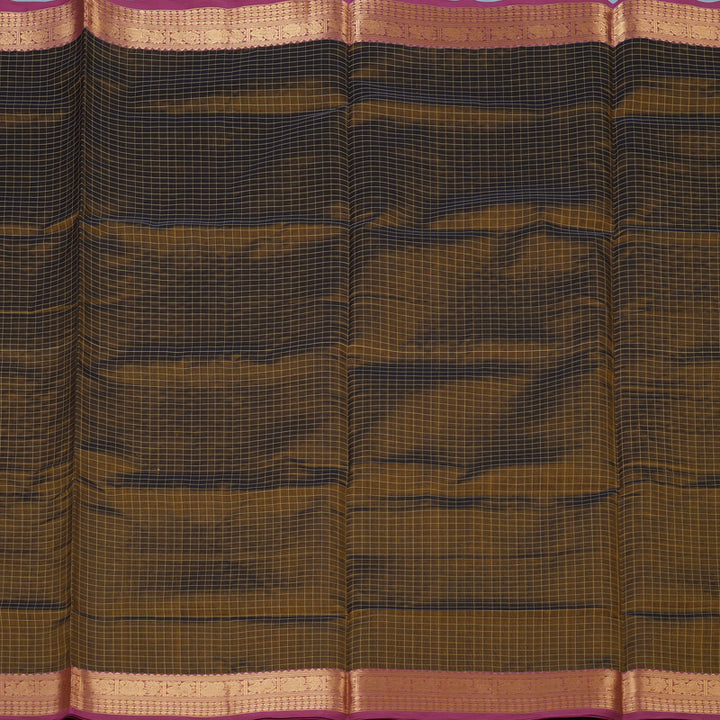 Hayagrivas Mehandi Green Kanchi Silk Cotton Saree KSBE107B8-2