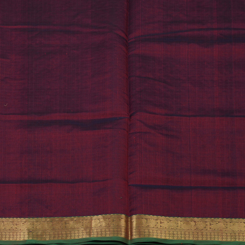 Hayagrivas Maroon Kanchi Silk Cotton Saree KSBE107B8-4