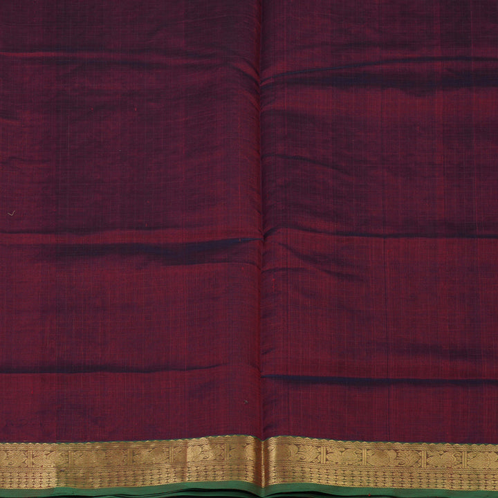Hayagrivas Maroon Kanchi Silk Cotton Saree KSBE107B8-4