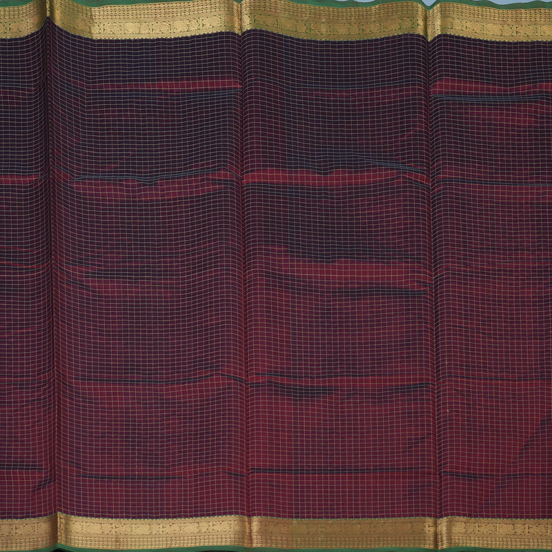 Hayagrivas Maroon Kanchi Silk Cotton Saree KSBE107B8-4