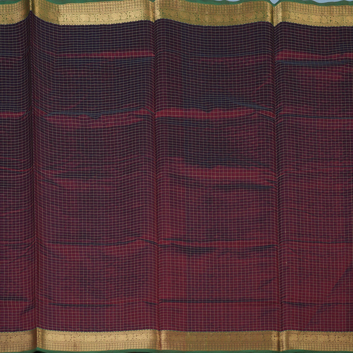 Hayagrivas Maroon Kanchi Silk Cotton Saree KSBE107B8-4