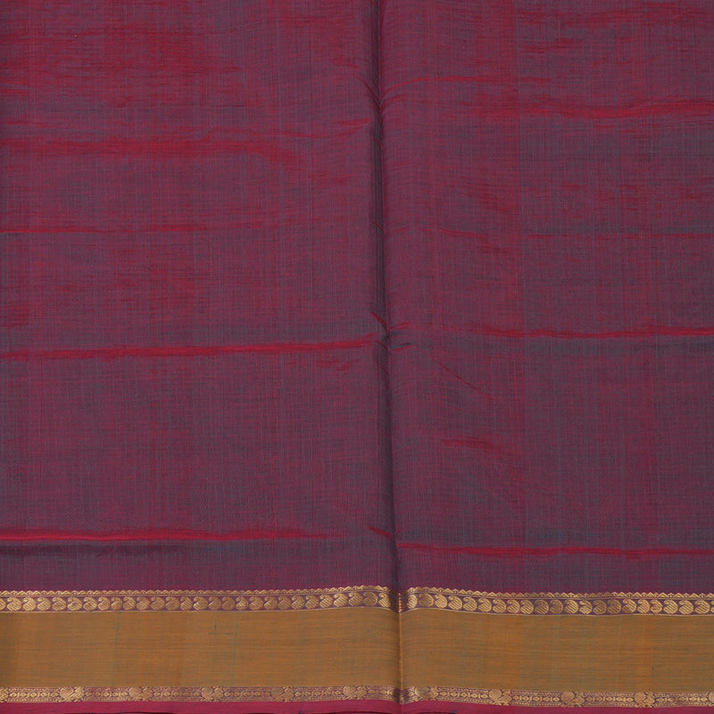 Hayagrivas Dual Tone (Pink & Blue) Kanchi Silk Cotton Saree KSBE107B9-1