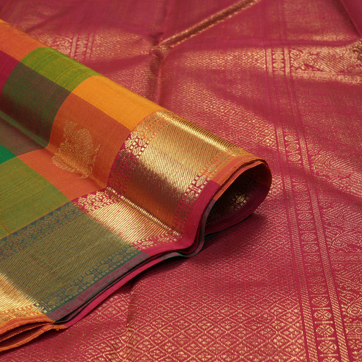 Hayagrivas Handloom Paalum Pazhamum Kanjivaram Silk Saree KSBE109C5-1