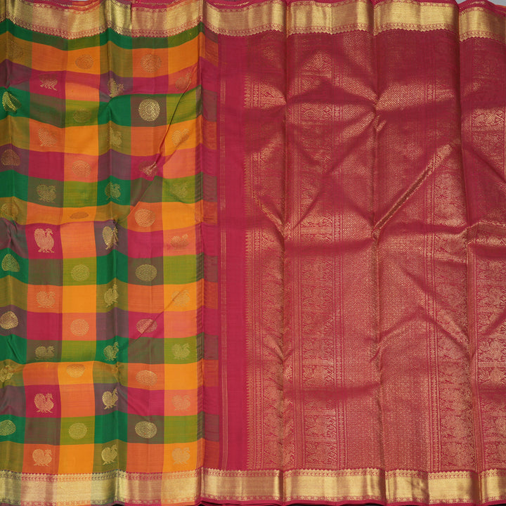 Hayagrivas Handloom Paalum Pazhamum Kanjivaram Silk Saree KSBE109C5-1