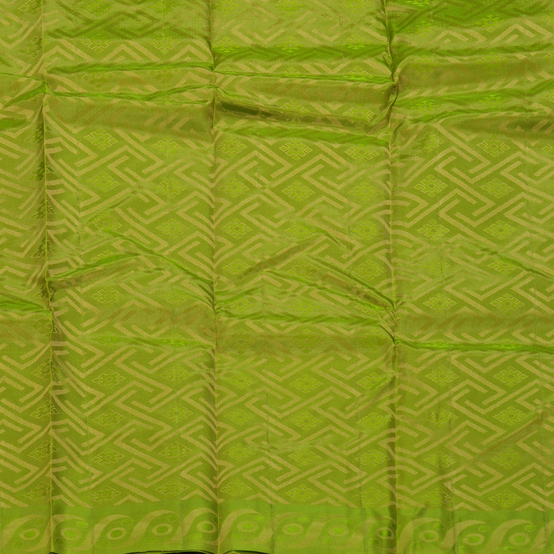 Hayagrivas Handloom Khaki Brown Kanjivaram Silk Saree KSBE112C1-14