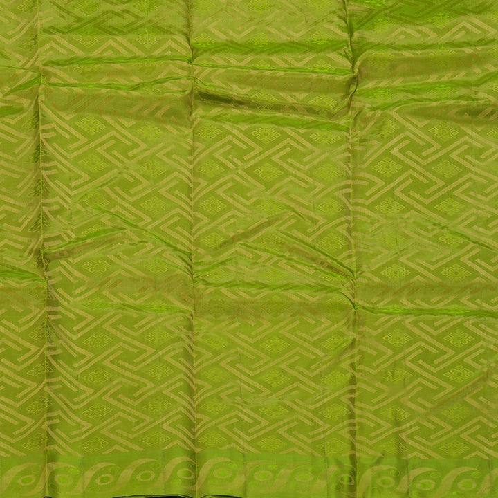 Hayagrivas Handloom Khaki Brown Kanjivaram Silk Saree KSBE112C1-14