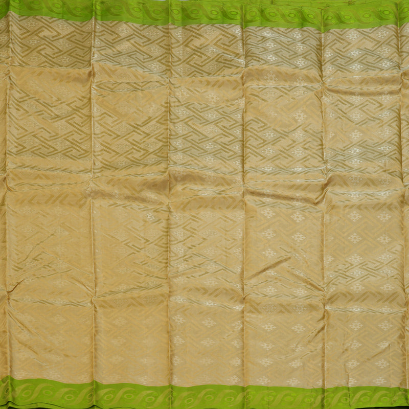 Hayagrivas Handloom Khaki Brown Kanjivaram Silk Saree KSBE112C1-14