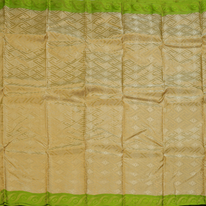 Hayagrivas Handloom Khaki Brown Kanjivaram Silk Saree KSBE112C1-14