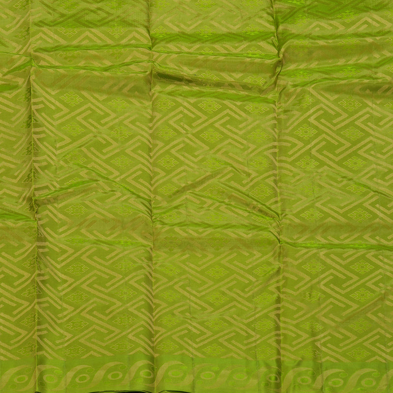 Hayagrivas Handloom Khaki Brown Kanjivaram Silk Saree KSBE112C1-14