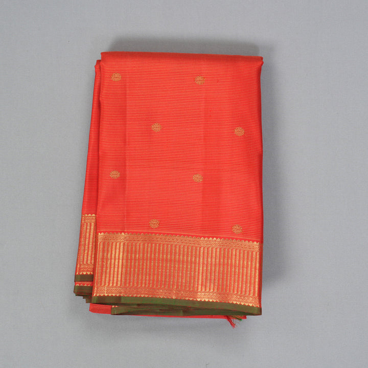 Hayagrivas Handloom Red Kanjivaram Silk Saree KSBE114C2-1
