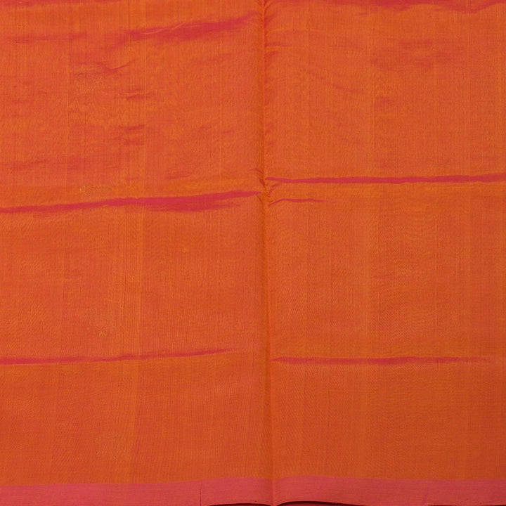 Hayagrivas Golden Orange Kanchi Silk Cotton Saree KSBE124C1-1