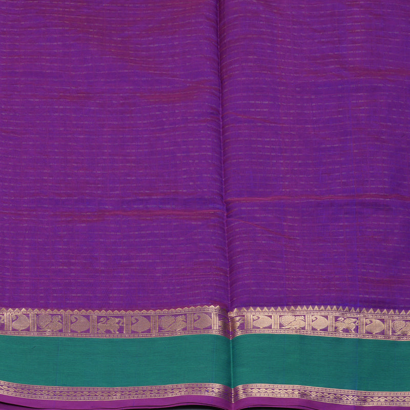 Hayagrivas Purple Kanchi Silk Cotton Saree KSBE124C10-10