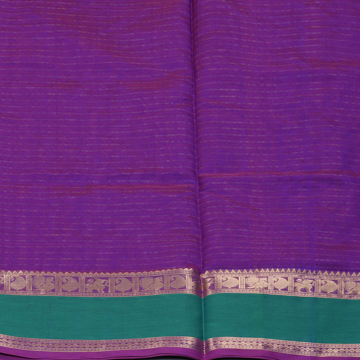 Hayagrivas Purple Kanchi Silk Cotton Saree KSBE124C10-10