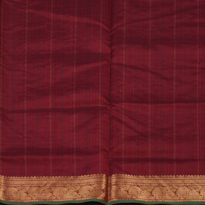 Hayagrivas Maroon Kanchi Silk Cotton Saree KSBE124C10-8